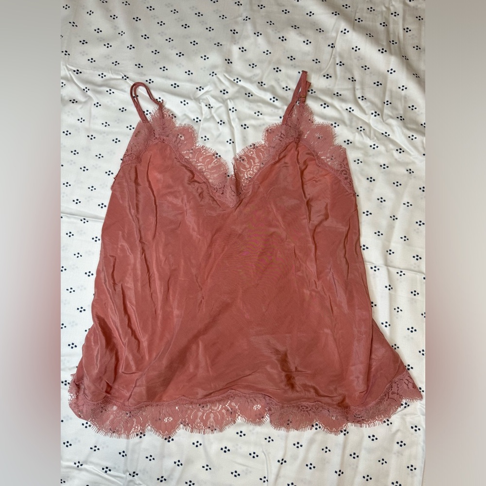 Victoria’s Secret Lace Silk Cami L